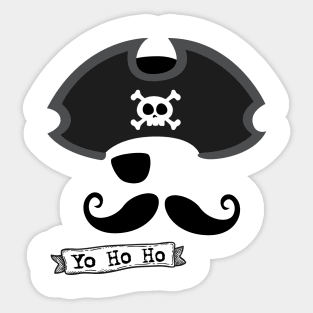 Pirate Yo Ho Ho Sticker